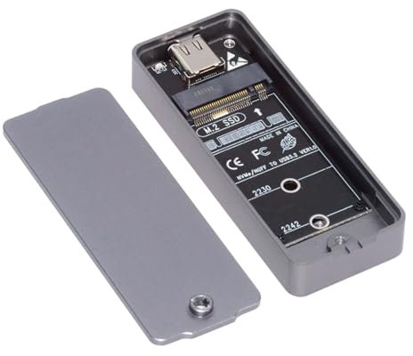 CY Enclosure 20Gbps Type-C USB3.2 USB4 to NVME M-key M.2 NGFF SATA SSD PCBA 2242 2230mm Adapter RTL9220 Chipset