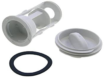 sparefixd Suitable for Zanussi Washing Machine Drain Pump Fluff Filter Kit