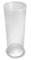 Sanjoma Chemical Solutions Vasos de tubo Pack economico reutilizables 300ml - Color Transparente - Plástico duro (Polipropileno) - Libres de BPA ecologicos y reciclables (Pack 100)