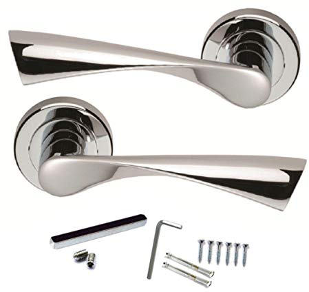 SEROZZETTA BREEZE LEVER ON CONCEALED FIX ROUND ROSE