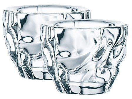 Nachtmann Kristall Gletscher Votivkerzenhalter, Set von 2 von Nachtmann – Die Life Style Division von Riedel Glas funktioniert