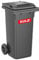 Sulo CITYBAC Vario 120L Mülltonne, HDPE, Grau