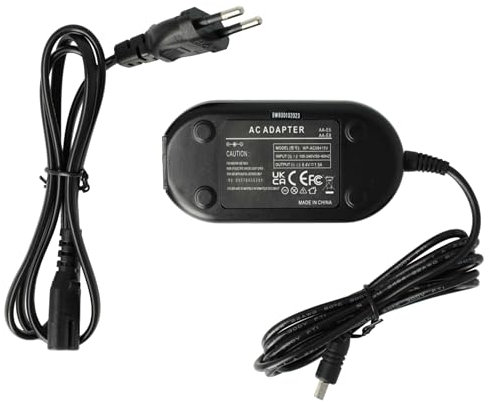 vhbw 1x Netzteil kompatibel mit Samsung SCD60, SCD67, SCD70, SC-D55, SCD73, SC-D60, SC-D67, SC-D70, SCD55 Kamera, Digitalkamera, 2m