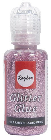 Rayher Colle Pailletée métallique - 33840258 bouteilles de Rosé 20 ml