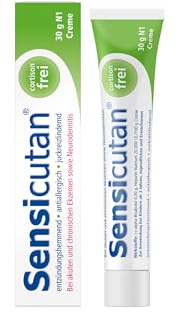 Sensicutan Creme, 30 g Creme | Cortisonfrei Arzneicreme bei Juckreiz, Neurodermitis, Ekzemen, für Kinder ab 3 Jahre