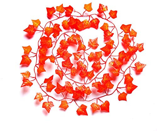 Best Artificial English Autumn 200cm / 7ft Ivy Garland Hanging Vine String Plant - IL09 (12)