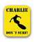 Aufkleber/Sticker Charlie Don't surf Vietnam Viet Cong US Army 6x7cm A1811