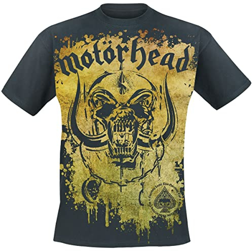 Motörhead Acid Splatter Männer T-Shirt schwarz M 100% Baumwolle Undefiniert Band-Merch, Bands