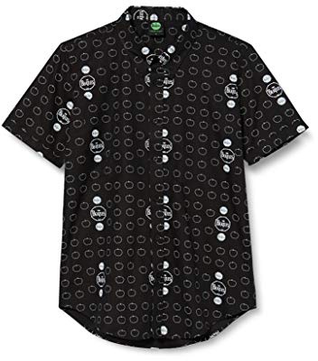 T-Shirt # L Unisex Black # Drum and Apples