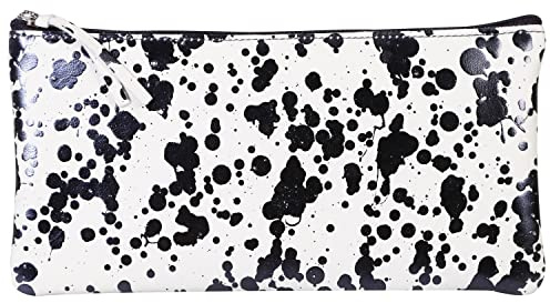 Clairefontaine 410114C Penale flach Cosmicuir 11x22cm Lammleder Dunkelblau
