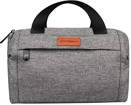 FIREDOG Geruchsdichte Tasche, Hundegetestet, geruchsdicht, große geruchsdichte Tasche für Reisen, 22,9 x 10,2 x 12,7 cm, Grau
