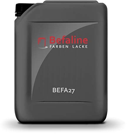 Befaline © BEFA-27 Premium Bodenversiegelung, 5 Liter farblos seidenmatt I Hartversiegelung für PVC, Vinyl-Bodenbeläge, Linoleum, Epoxidharzboden etc. I chemikalienbeständige, rutschfeste Basispflege