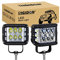 RIGIDON 2 Pcs Led arbeitslicht, 12V 24V 4 Zoll 10cm 60W Spot Strahler offroad beleuchtung für Auto SUV ATV, Traktor, LKW, 4x4, 6000K Weiß led nebelscheinwerfer, led arbeitsscheinwerfer scheinwerfer