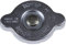 AUTOZOCO Tapa de Radiador 1.1, Tapón Radiador, Tapa del Radiador Refrigerante 1.1, Tapa Sobrepresión Radiador, Tapón Radiador Coche, Alta Compatibilidad, Aluminio, Caucho, Plateado