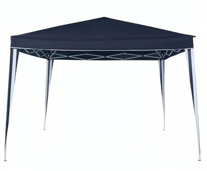 TERRE JARDIN 3 x 3 M blaues Faltzelt