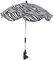 Serlium Universal-Kinderwagen-Sonnenschirm, Kinderwagen-Regenschirm, Verstellbarer Baby-Dreirad-Sonnenschutz-Regenschirm Für Kinderwagen, Kinderwagen, Rollstühle
