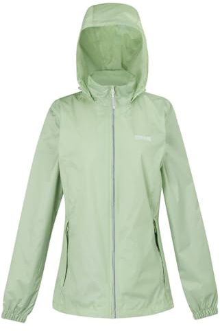 Regatta Womens Corinne IV Waterproof Soft Shell Jacket Pack-Away Hiking Walking Coat 8 Washed Denim