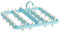ALAMG Wäscheständer, zusammenklappbarer Sockentrockner, 24 Klammern, faltbar, Wäscheständer, Innensockentrockner, Winddicht, Kleiderbügelständer, Hängetrockner, Wäscheständer für Socken, Unterwäsche,