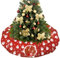 Pawaboo Katzentunnel Katzenbett, Faltbar Weihnachten Katzenspielzeug mit Zentraler Matte & Glockenball, Dekorativ Spieltunnel für Kaninchen Kätzchen Kleine und Mittelgroße Katzen, Roter Schneemann