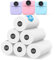 6 rollos de papel de impresión e impresión instantánea papel térmico para la cámara infantil