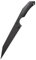 Berserk Blades - YARR - Feststehendes Sax Messer - Sheepsfoot Klinge - ca. 19,6 cm Klingenlänge - inkl. Kydex Scheide (Schwarz)