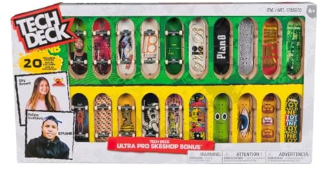 Tech Deck Ultra Pro 20 Bonus Pack Fingerboard Skateboards Sk8shop