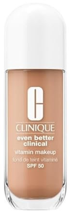 Clinique Even Better Clinical™ Vitamin Makeup SPF 50 –| Federleichte Foundation mit Vitamin C, E, B3 und SPF 50