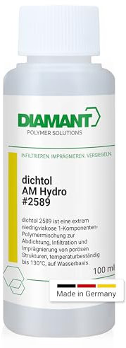 DIAMANT dichtol AM Hydro 100ml – Wasserbasierte Versiegelung für 3D-Druck | Gas- & wasserdicht | Lösungsmittelfrei | Für PLA, ABS, FDM & SLS Druckteile | Imprägnierung additive Fertigung