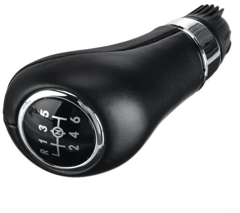 SMZhomeone Pomo de palanca de cambios de 6 velocidades en piel sintética para Mercedes W204 W212 X204 Transforma tu experiencia de conducción