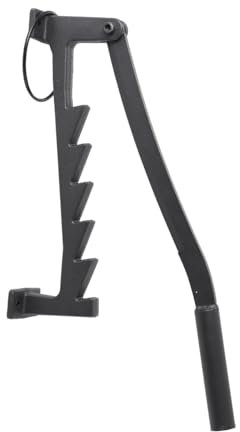 ECUTEE Firewood Kindling Splitter Log Splitter Wall Mounted, Wood Splitter for Logs, Manual Steel Kindling Splitter for Indoor or Outdoor Camping Use