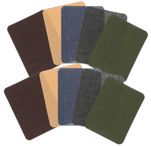 ARTIBETTER 1 Juego Parches De Reparación De Ropa De Mezclilla Termoadhesivas Para Remendar Rodilleras Y Para Decorar Ropa Infantil Y Jeans 30 Piezas
