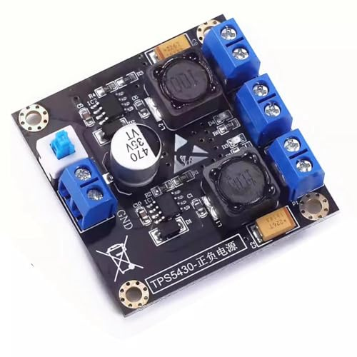 Jooehyer TPS5430 Dual Power Supply Module with Switching Output Positive Negative Power Switch Out 15v