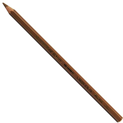 Caran D'ache Supracolor Watersoluble Pencil, Brown Brown Ochre (3888.037)
