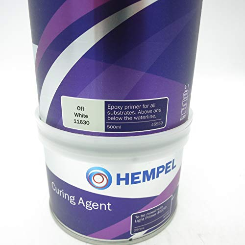 Hempel Epoxy Primer Undercoat Light Primer - Off White - 750ml- Boat Paint Primer