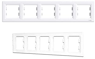 Schneider ELEC ppm – LDC 10 10 – Rahmen 5 Elemente weiß