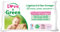 Love & Green Lingettes à la Fleur d'Oranger Saines et Ecologiques - Paquet de 64 Lingettes - Certifiée Cosmo Natural par ECOCERT et FSC - Emballage recyclable