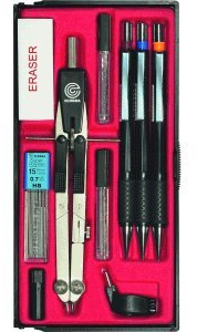 Ecobra 5 x Schnellverstell-Zirkel Speedmaster 10-teilig