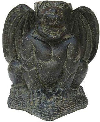 STONE art & more Gargoyle, Torwächter, 32 cm, Steinfigur, Steinguss, Garten-Deko, frostfest