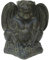 STONE art & more Gargoyle, Torwächter, 32 cm, Steinfigur, Steinguss, Garten-Deko, frostfest