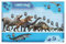 Trends International Jurassic World Chart Wandposter, 37,4 x 56,8 cm, gerahmt, Weiß