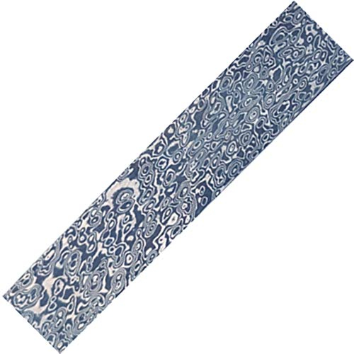 Aibote VG10 Custom Handmade Damascus Stainless Steel Billet Bar Blank Blade for Knife Making|Jewelry Making|Cutlery Making and for Other Making Purpose (B,300x50x3mm)