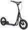 BLUE GORILLAZ Roller Kinderroller Tretroller Kickscooter für Jungen, Mädchen ab 6-7 Jahre | 12 Zoll Scooter mit Luftreifen | Schwarz