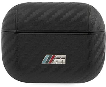 Bmw M M Schutzhülle für Apple AirPods Pro Carbon schwarz, BMAPCMPUCA