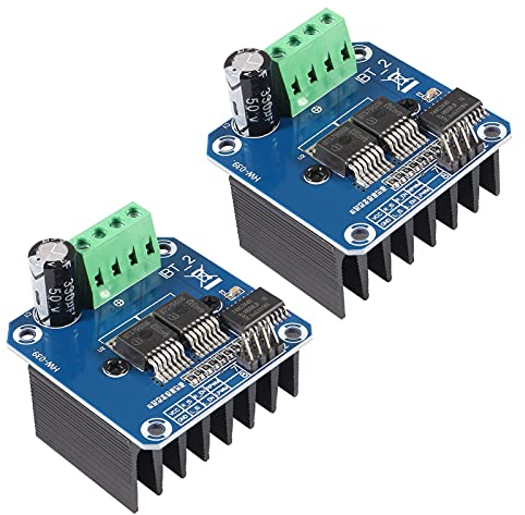 ALMOCN 2pcs BTS7960 43A Dual H-Bridge Stepper Motor Drive Current Limit Control Semiconductor Refrigeration PWM for Smart Car Motor Drive for Arduino