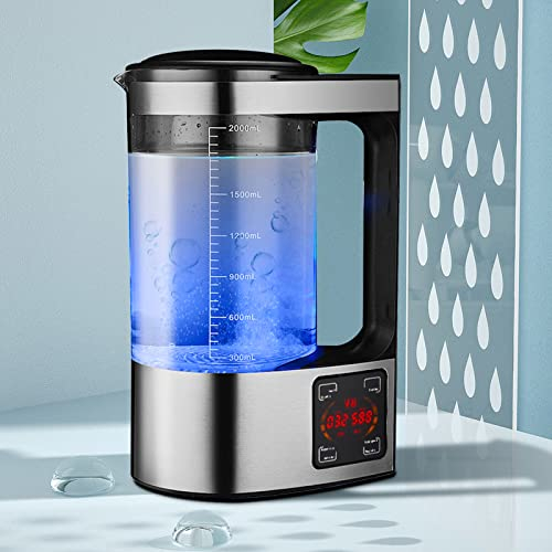 KOSIEJINN Hydrogen Water Generator - Portable Ionizer, 2L Large Capacity, Digital Touch Control, LED Display