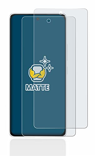 BROTECT Entspiegelungs-Schutzfolie für Samsung Galaxy A53 5G (2 Stück) Matte Displayschutz-Folie, Anti-Reflex, Anti-Fingerprint
