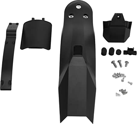 Ejoyous Kotflügel Hinten, Elektroroller Verdicken Kotflügel Hinten Spritzschutz Scooter Reifen Hinten Scooter Kotflügel Kit mit Mobilem Lampensockel