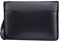 Leathario Handgelenktasche Herren Leder Vintage Handtasche ideal für Reisen Festival Herrenhandtasche Schwarz