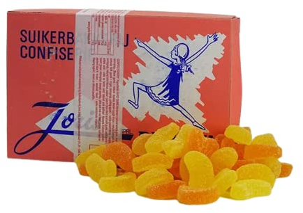 Joris Orange & Lemon Segments Soft Jellies Belgian Sweets Candy Gift Box 1kg