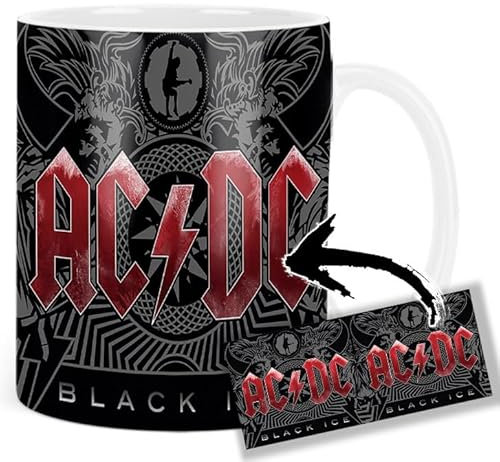 Black Ice Angus Young Tasse Keramikbecher Mug